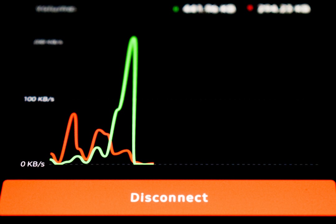 Close-up of a phone screen showing a line graph from sleep tracking, showing the kind of time-series trace used to re-link anonymous records